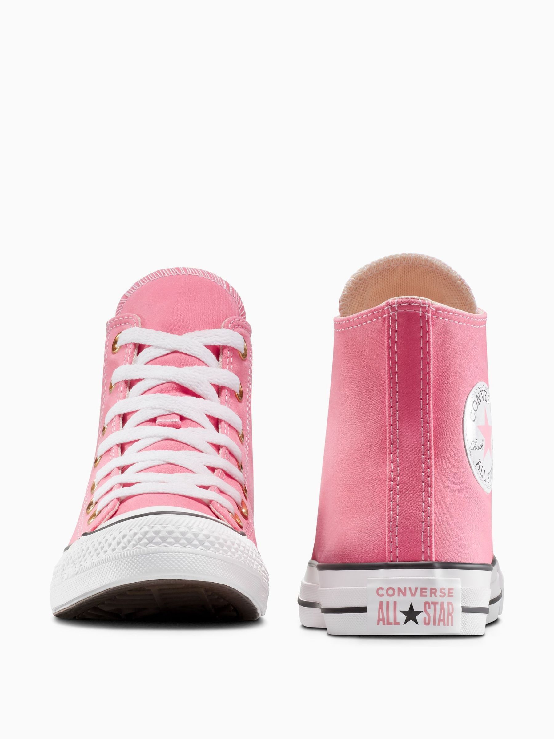 Buy Converse Pink Chuck Taylor All Star Peached Canvas Trainers