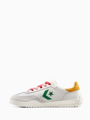 Converse White/Lemon Run Star Low Trainers - Image 5 of 9