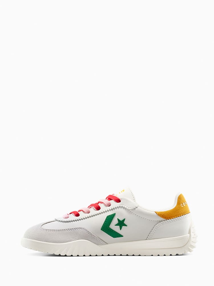 Converse White/Lemon Run Star Low Trainers - Image 5 of 9