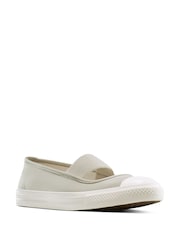 Converse Beige Chuck Taylor All Star Dainty Mary Jane Trainers - Image 6 of 11