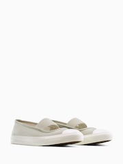 Converse Beige Chuck Taylor All Star Dainty Mary Jane Trainers - Image 7 of 11