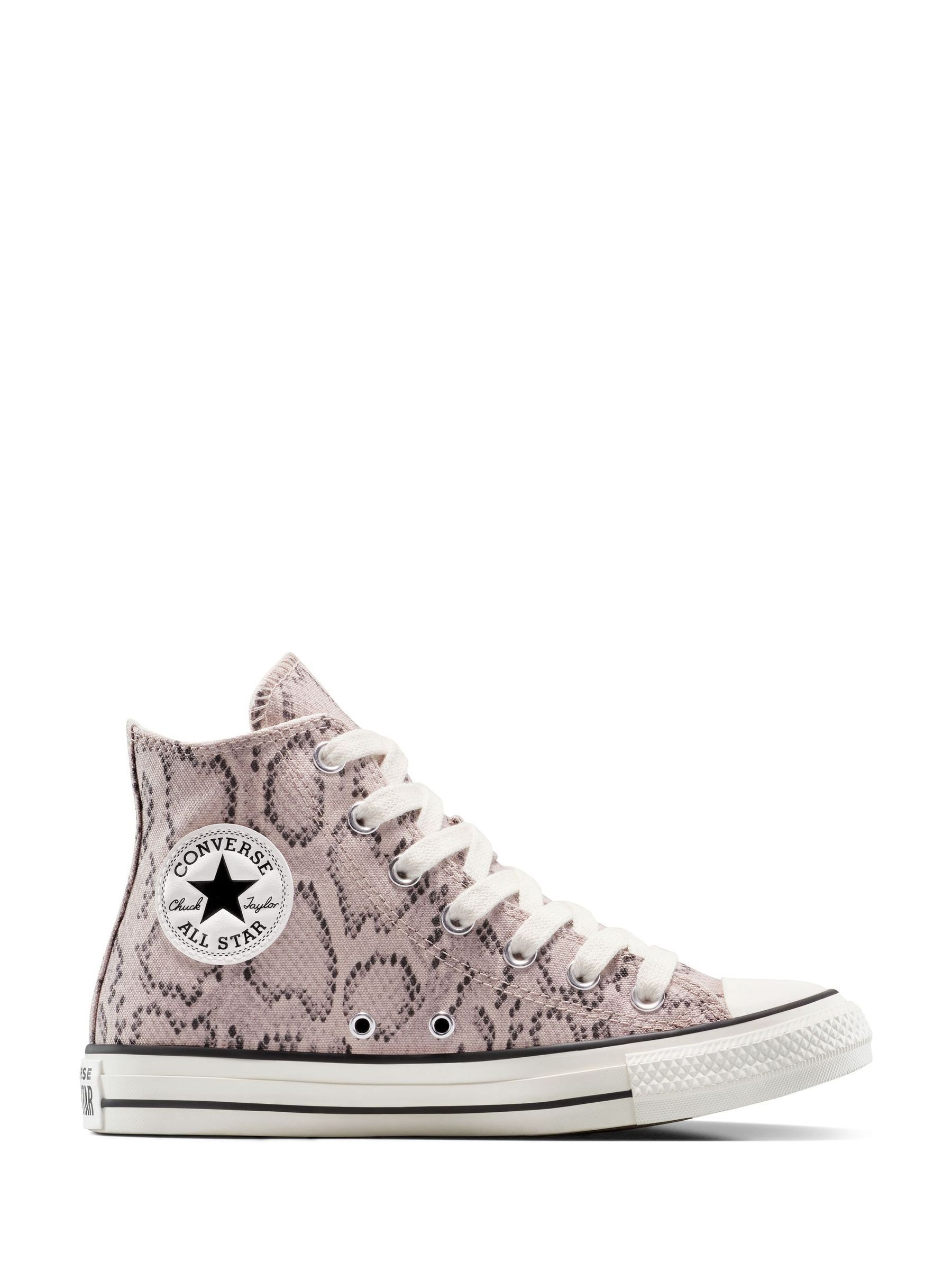 Buy Converse Purple Chuck Taylor All Star Snakeskin Print Trainers