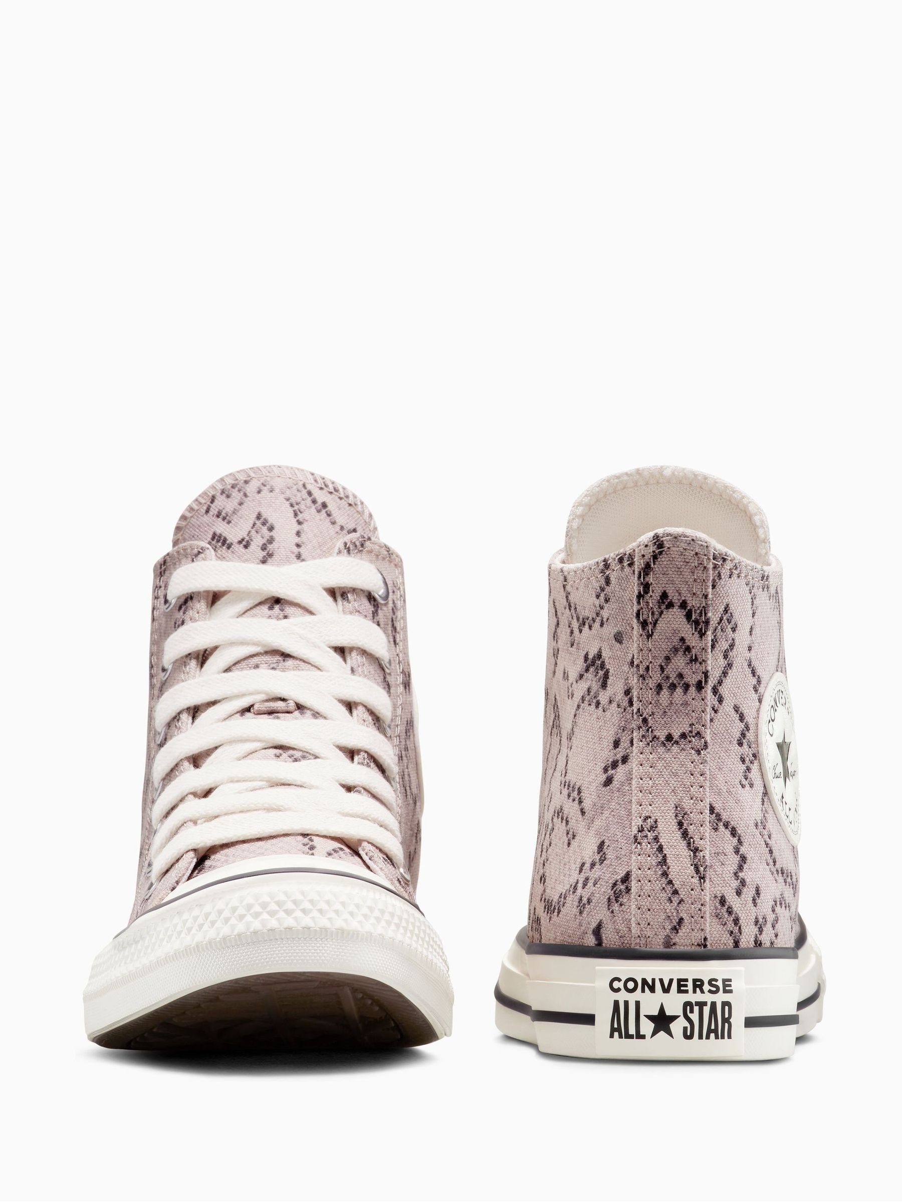 Buy Converse Purple Chuck Taylor All Star Snakeskin Print Trainers