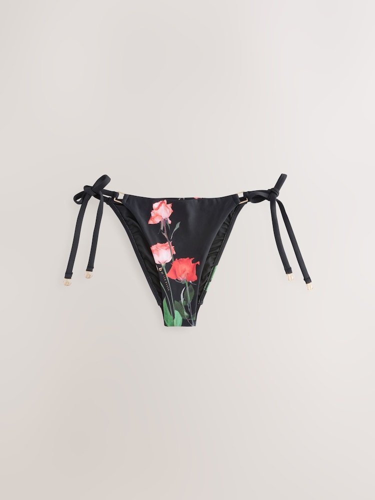 Schwarz - B by Ted Baker – Slip mit seitlicher Bindung - Bild 6 von 6 Schwarz - B by Ted Baker – Slip mit seitlicher Bindung - Bild 6 von 6