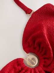 Tummy Control Textured Sparkle Bandeau Swimsuit - Image 9 of 10