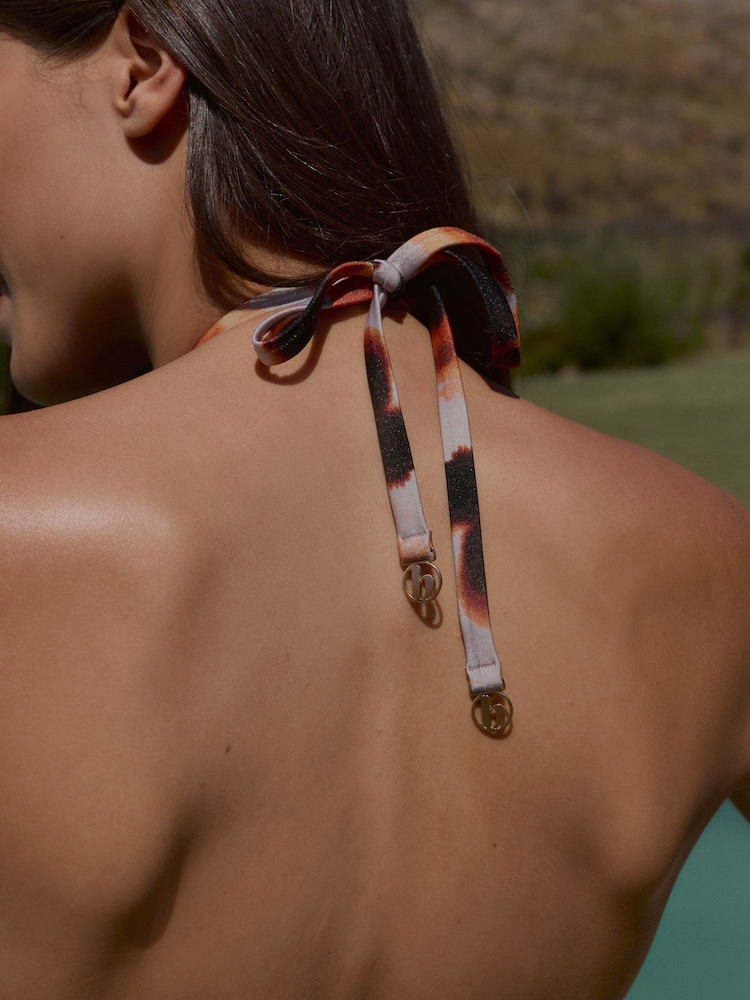 B by Ted Baker Imprimé animal Tummy Control Bandeau - Image 4 of 6