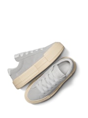 Converse Grey/White Chuck Taylor All Star Cruise Trainers - Image 6 of 9