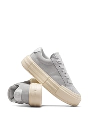 Converse Grey/White Chuck Taylor All Star Cruise Trainers - Image 7 of 9