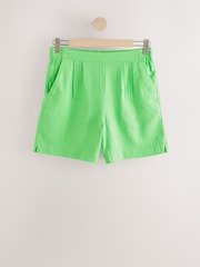 Green Knee Length Shorts - Image 1 of 4