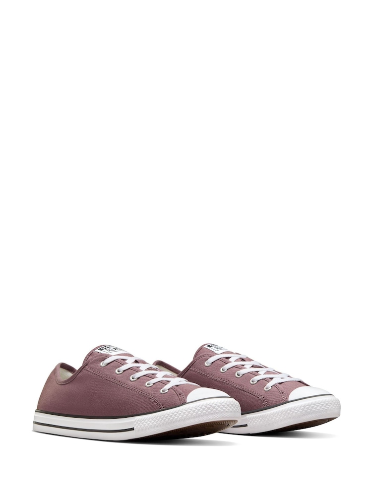 Converse Brown Dainty Trainers - Image 4 of 8