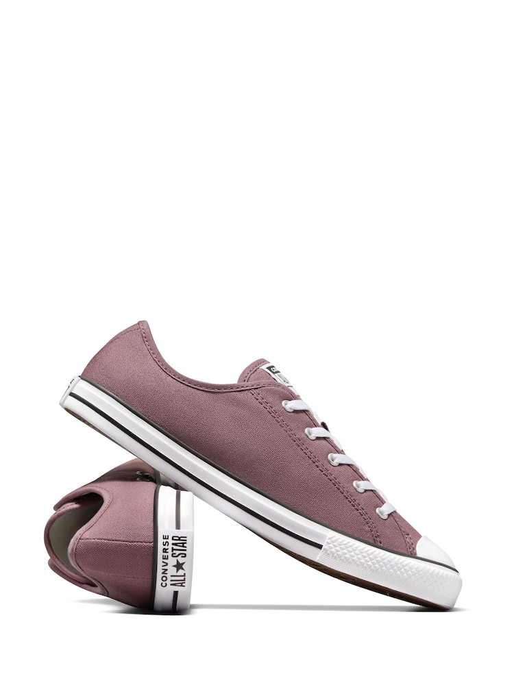 Converse Brown Dainty Trainers - Image 5 of 8