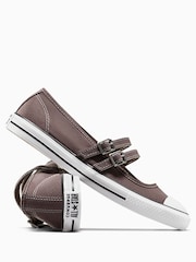 Converse Red Chuck Taylor All Star Dainty Mary Jane Trainers - Image 5 of 7