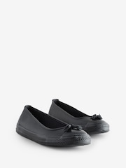 Converse Black Chuck Taylor All Star Ballerina Shoes - Image 3 of 9