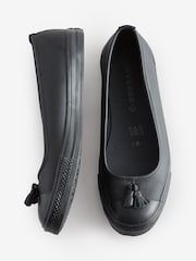 Converse Black Chuck Taylor All Star Ballerina Shoes - Image 6 of 9