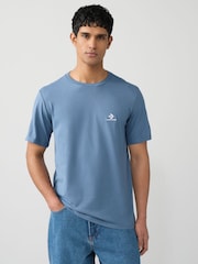 Converse Star Chevron Embroidered 100% Cotton T-Shirt - Image 1 of 5
