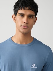 Converse Star Chevron Embroidered 100% Cotton T-Shirt - Image 3 of 5