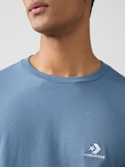 Converse Star Chevron Embroidered 100% Cotton T-Shirt - Image 4 of 5