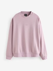 Oakley – B1B – Rundhals-Sweatshirt aus 100 % Baumwolle in Lila - Bild 1 von 2