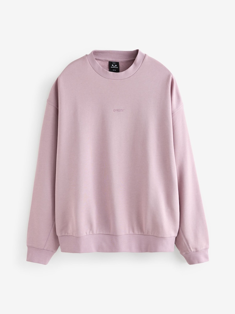 Oakley – B1B – Rundhals-Sweatshirt aus 100 % Baumwolle in Lila - Bild 1 von 2