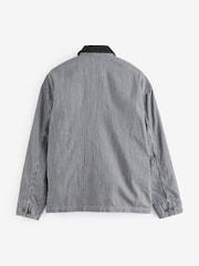 Gap Blue Railroad Denim Chore Jacket - Image 5 of 8