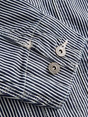 Gap Blue Railroad Denim Chore Jacket - Image 8 of 8