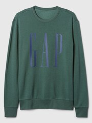 Gap Green Logo Crew Neck Jumper - Image 4 of 4