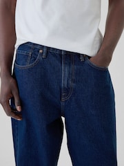 Gap Dark Wash Blue Loose Fit Baggy Jeans - Image 5 of 6