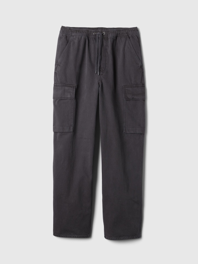 Gap Black Baggy Cargo Jeans - Image 7 of 7 Gap Black Baggy Cargo Jeans - Image 7 of 7
