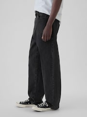 Gap Black Loose Fit Baggy Jeans - Image 4 of 6