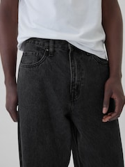 Gap Black Loose Fit Baggy Jeans - Image 5 of 6