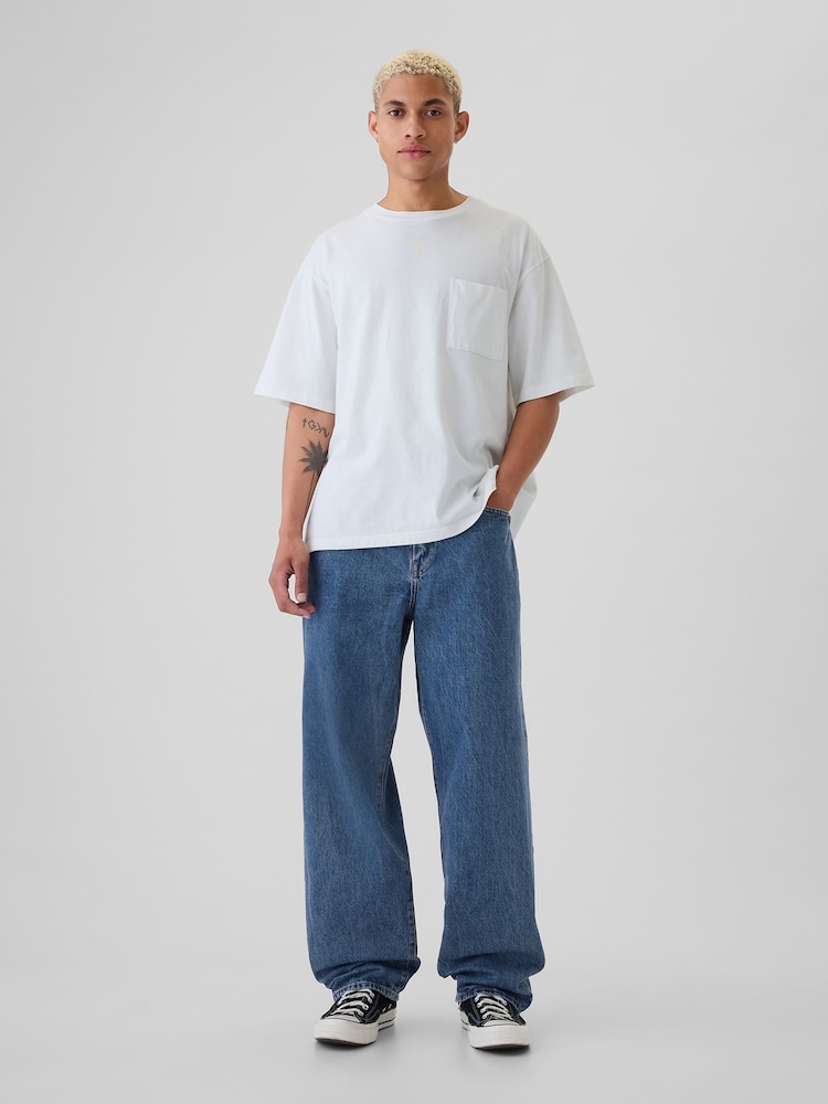 Gap Blue Loose Fit Baggy Jeans - Image 1 of 6