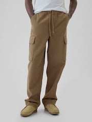 Gap Beige Baggy Cargo Jeans - Image 2 of 5