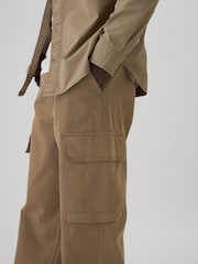 Gap Beige Baggy Cargo Jeans - Image 5 of 5