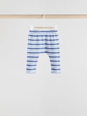 Blue Dino Baby Tops and Leggings 6 Piece Set - Image 4 of 16