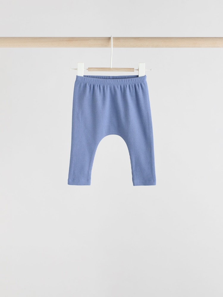 Blue Dino Baby Tops and Leggings 6 Piece Set - Image 7 of 16