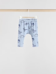 Blue Dino Baby Tops and Leggings 6 Piece Set - Image 9 of 16