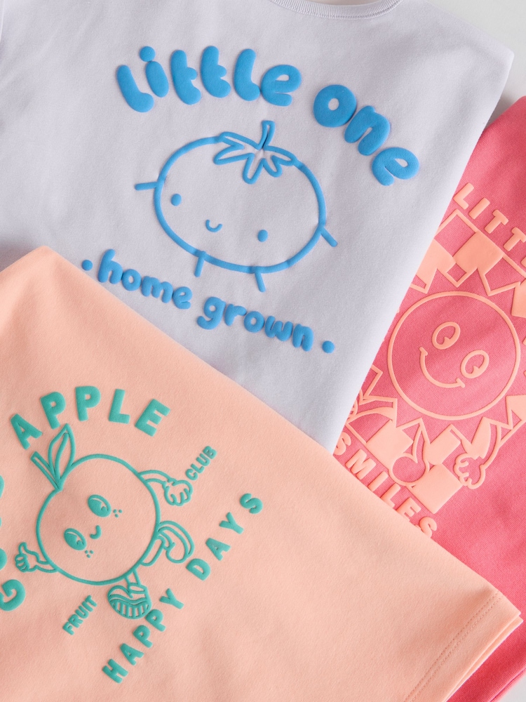 Bright Fruit Baby Tops and Shorts Set 6 Piece - Image 16 of 16