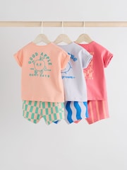 Bright Fruit Baby Tops and Shorts Set 6 Piece - Image 2 of 16