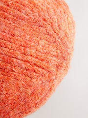 Coral Knitted Beanie Hat - Image 6 of 7