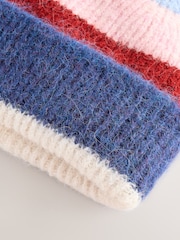 Multi Alpaca Blend Knitted Beanie - Image 7 of 7