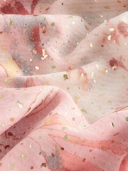 Mármore Pink com folha de ouro - Scarfleve - Imagem 5 de 6