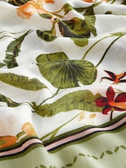 Botanical Floral Lightweight Scarf - Image 2 of 3