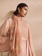 Blush Pink Lightweight Scarf - Image 2 of 7