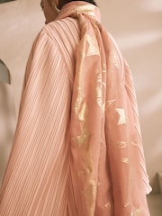 Blush Pink Lightweight Scarf - Image 3 of 7