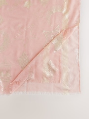 Blush Pink Lightweight Scarf - Image 7 of 7