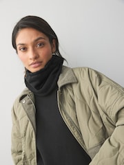 Black Fleece Snood Scarf - Image 2 of 7