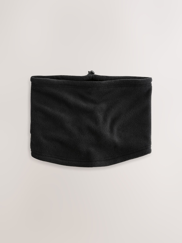 Noir - Écharpe Snood en polaire - Image 4 of 7