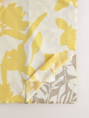 Yellow Floral Midweight Scarf - Image 5 of 6