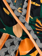 Multi Bright Palm Longline Kimono Cover-Up - Image 8 of 8