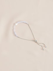 Gold/Silver Semi Precious Stone Pully Bracelet - Image 6 of 8
